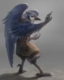 Aarakocra monje DnD monk